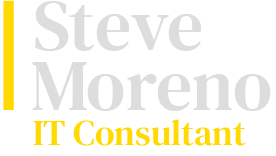 Steve Moreno IT Consultant Logo